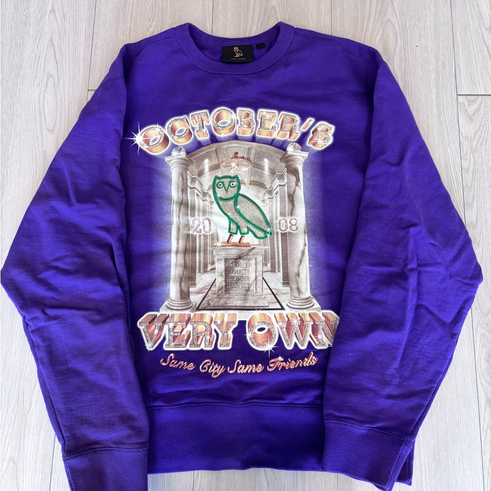Purple OVO Men's Sweater